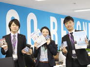 新宿営業所には、約300名の従業員が働いています。