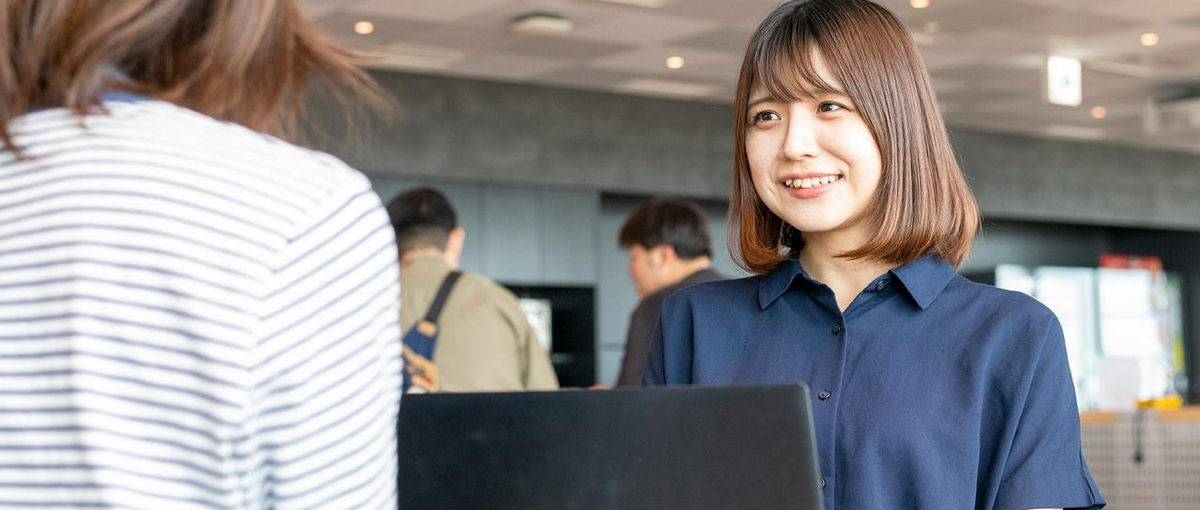 企業内カフェ運営でキャリアアップが叶う！公私共に充実させている先輩多数^^