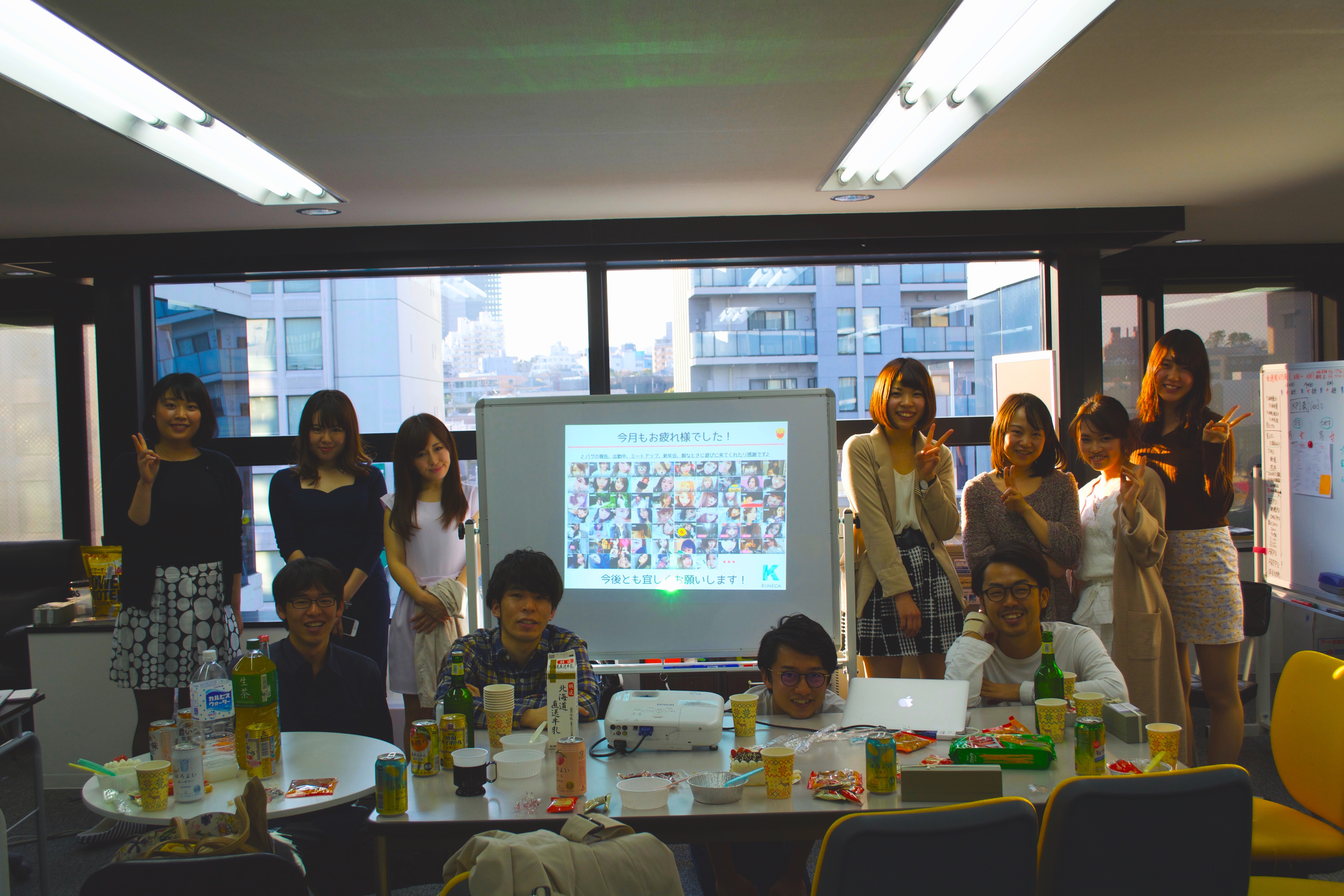 1/28【 キネカ社１周年記念プチパーティー開催】