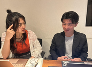 経営陣直下で学びながら着実に力をつける