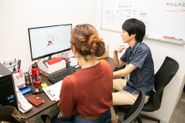 わからない事は先輩にすぐ相談！