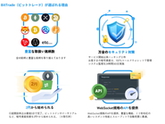 BitTrade（ビットトレード）が選ばれる理由