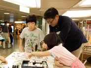 地域におけるワークショップイベントの様子