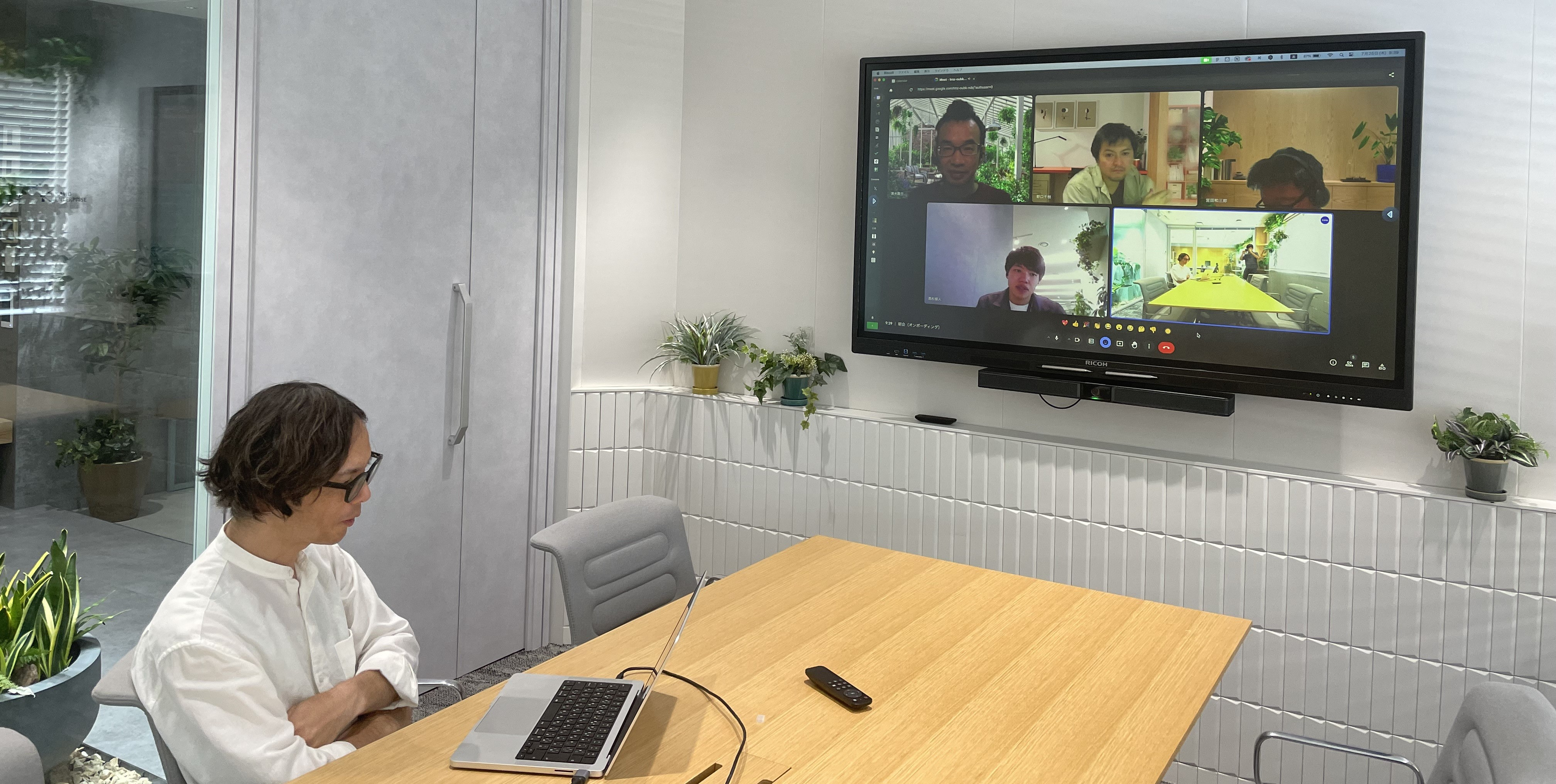 「朝会」はじめました。