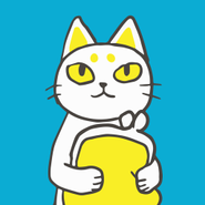 お金の健康診断のキャラクター「オカネコ」です。