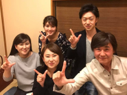 ご家族への感謝も忘れず、定期的に希望者には会食の場を