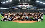 札幌ドームで入社式・運動会を実施