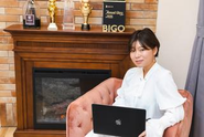 代表はBIGO LIVE 2年連続世界一のライバーでもあります。