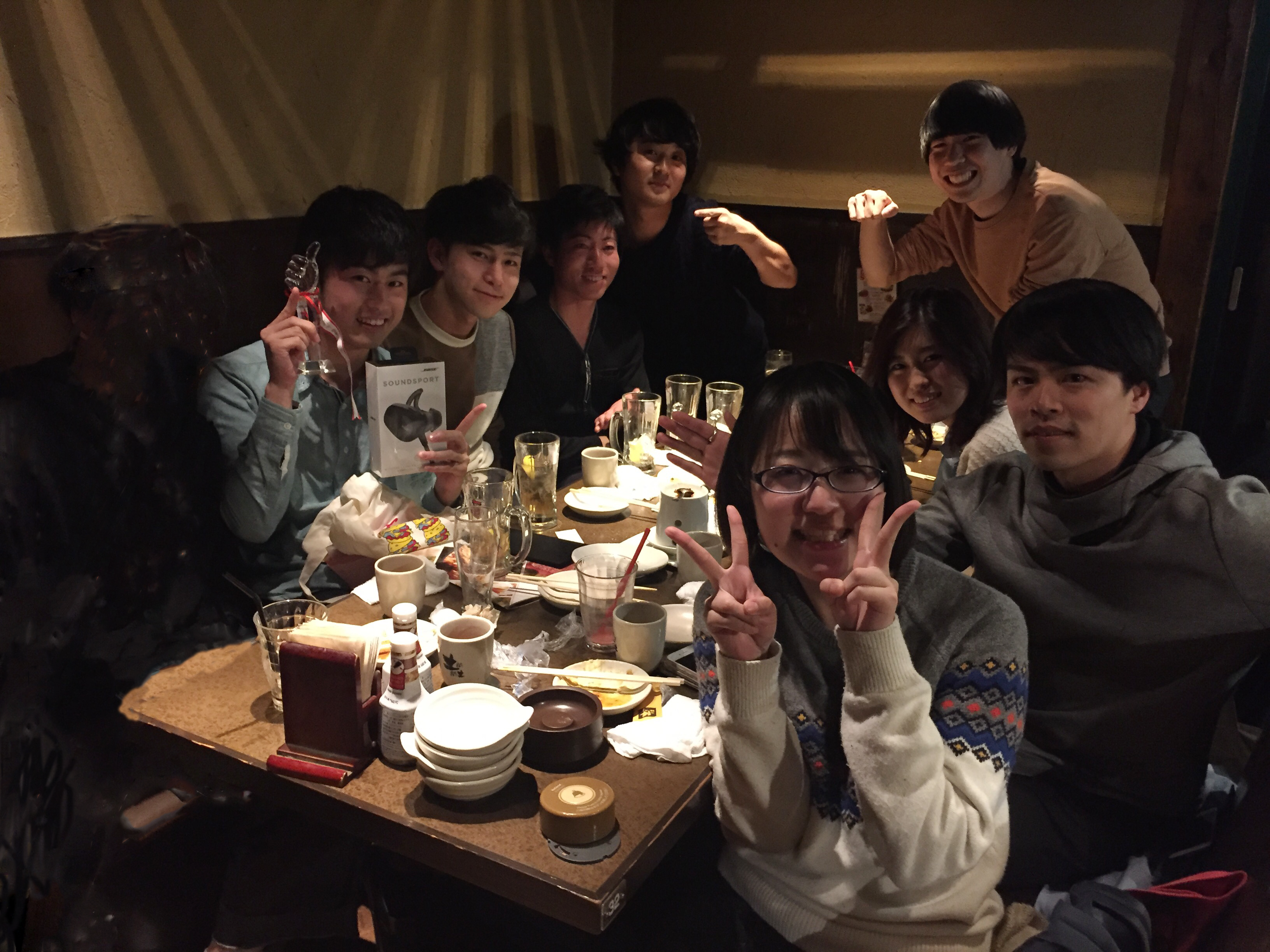 東北拠点メンバーの光君の壮行会を行いました！