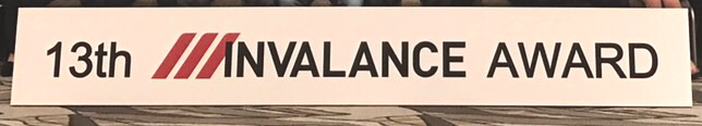 13th INVALANCE AWARD!