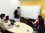 お客様からの要望をもとにサービスを進化させる打ち合わせを毎日実施