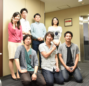 10階建のビルの最上階1フロアすべてがオフィスです。