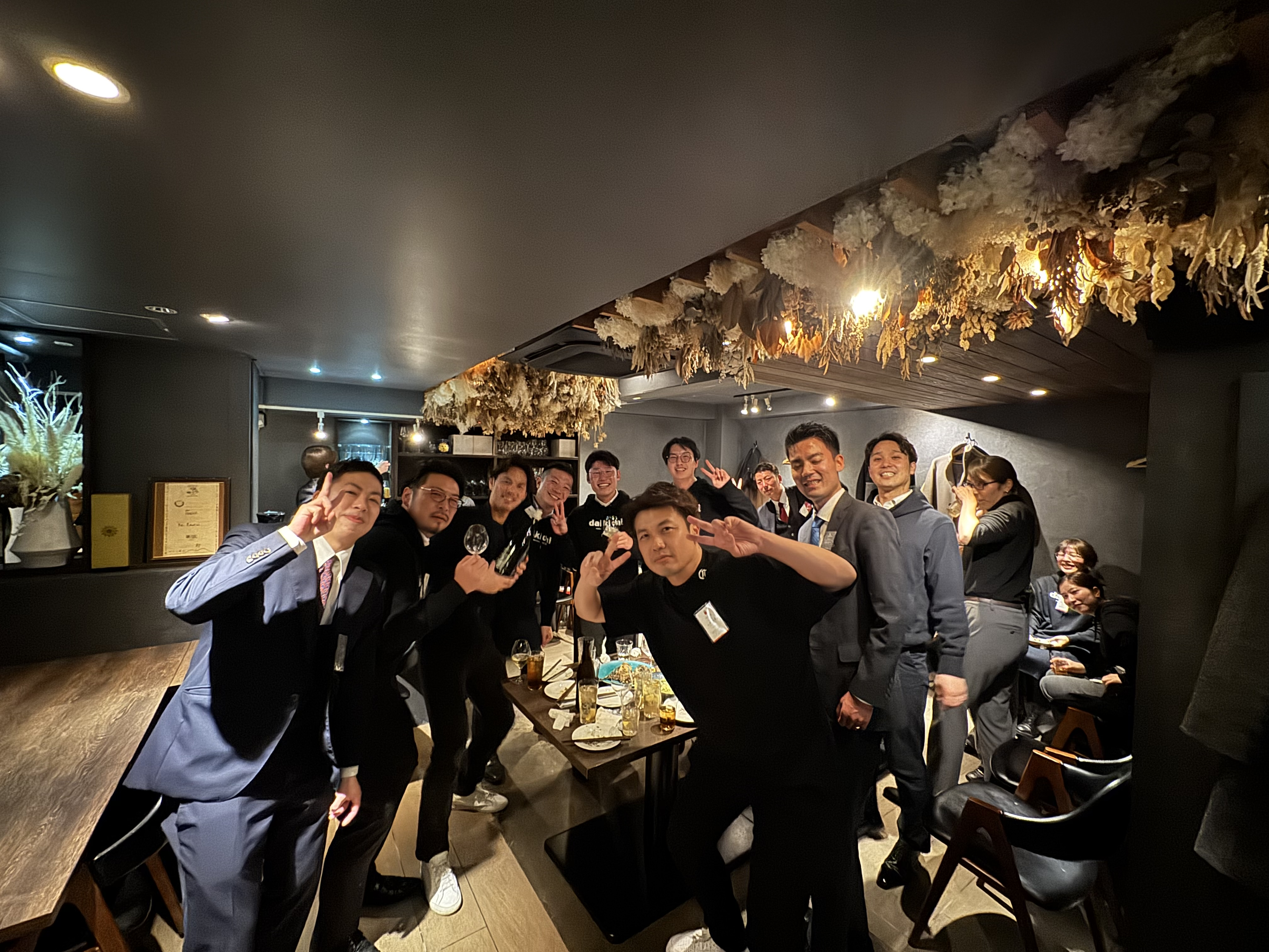 仲の良い同業他社と合同勉強会＆懇親会を開催