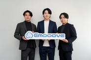 Emooove経営陣（左：峰 / 中：藤澤 / 右：小手川）