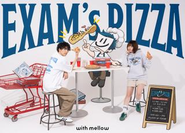 EXAM's PIZZA with mellow のメインビジュアル