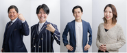 リクルート、サイバーエージェントグループ、PwC、JTなど、有名企業で実績を積んできた20代・30代のメンバーが集結しています