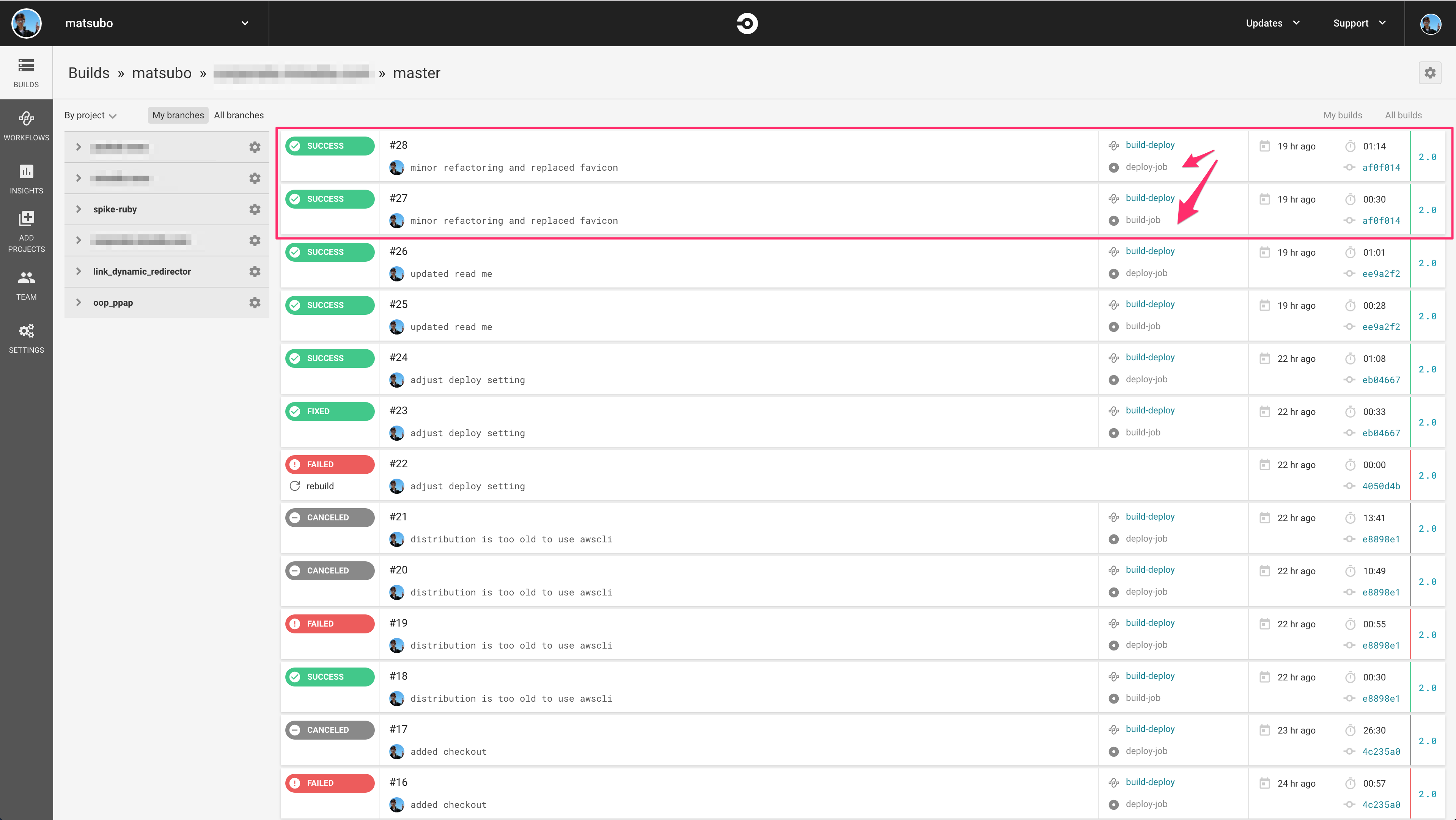 静的サイトの自動デプロイ github -> CircleCI -> S3 -> CloudFront