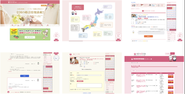 受託開発の婚活支援情報サービスWEBアプリです。
