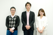 真ん中が社長の横井。