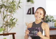 弊社大ヒット商品「B.B.B」のイメージモデル：田辺莉咲子さん