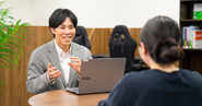 面談の様子