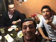 (左から)マーク, ジミー, トーゴ