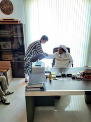 ドバイ王族などVIPからの施術依頼を受ける弊社代表