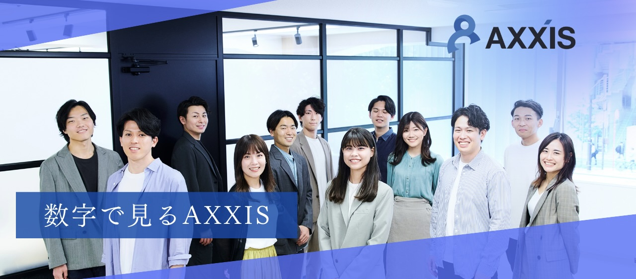 26卒学生必見！“数字で見る”アクシス！