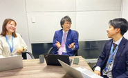 弊社は役員とも距離が近くなんでも相談できる環境です◎