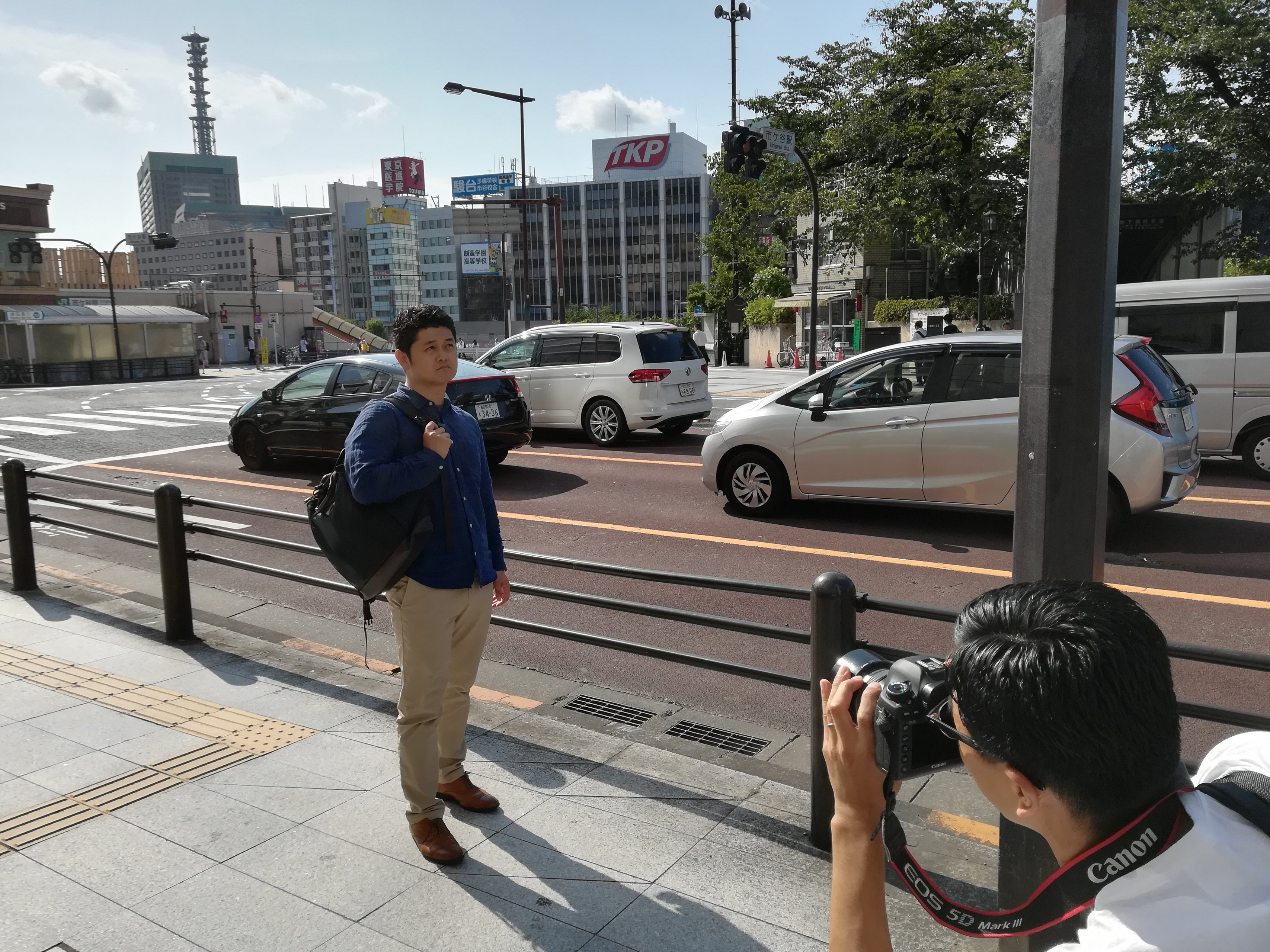 社員紹介ページ制作の様子