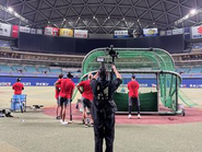 侍JAPAN×チェコのオフィシャル撮影