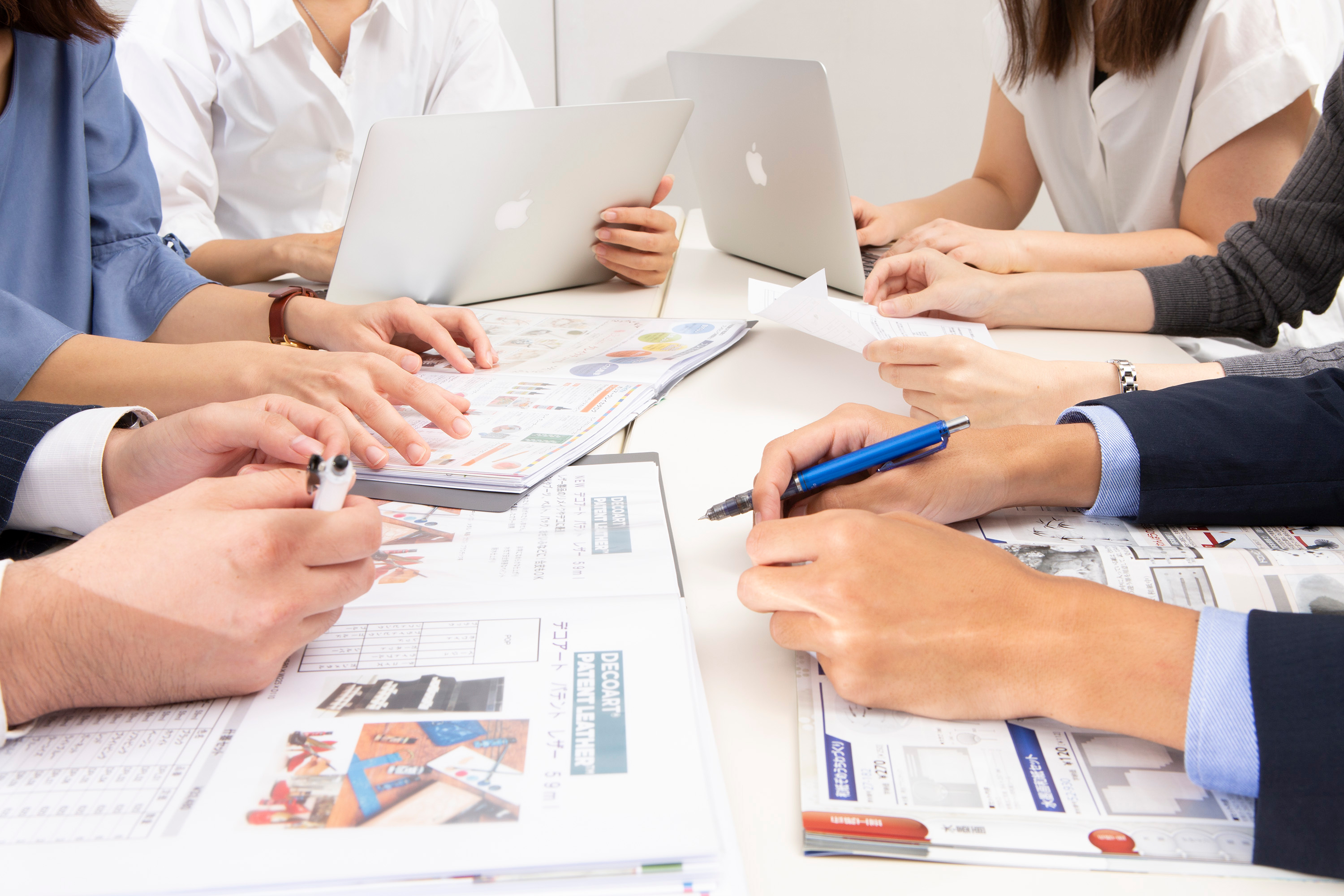 大手航空会社や外車メーカー、大手出版社などのOEM事業