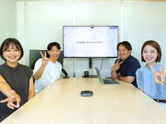 ひとりで悩まず、同じ目標を持つ仲間と一緒に学んでいける環境です。