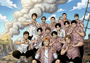 ワンピースの様な仲間達！