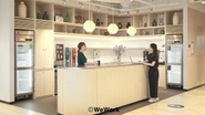 私たちが普段働いているオフィス空間の一部をご紹介★  WeWork KANDA SQUAREにオフィスをかまえています。共用エリアの一角にはドリンクスペースも完備。 コーヒーやお茶等充実のドリンクがフリーでお楽しみいただけます★オフィスでアイデアが煮詰まったときには共用エリアでお仕事をしたり気分転換にも活用しています。