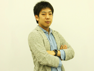 板井の紹介により入社を決めた塩見拓巳（25歳／2016年7月入社） 。現場では事業や企業に投資する”インキュベーション”を担当しています。