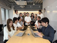 エンジニアから営業まで、チャレンジ精神豊富なスタッフが多数活躍しています。