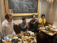 業務終了後にはご飯に行ったり！