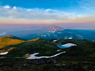 トムラウシ山から見る風景
