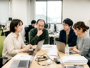 チーム内で共有・相談できる