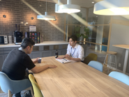 企画について議論中。