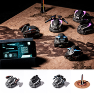 ロボティクス事業：ロボットとスマートフォンを使った次世代ボードゲーム "CODE HORIZON" を開発・販売しています。