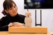 2018年10月のCEATECで音声・SIM対応「BOCCO emo」のコンセプトを発表しました。