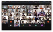 全社会議もオンラインで！