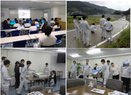若手だけで主体的に開催している若獅子会。単なる交流だけではなく講習会や現場見学など、自分たちで考え行動しようとする動きを会社がサポートしています。