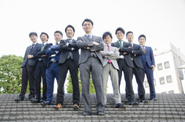 平均年齢28歳　若手も活躍してます！