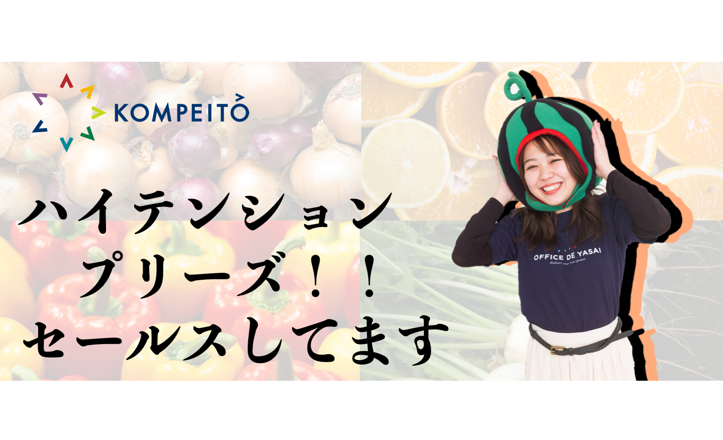 高度10000mから降りてきたセールスがスイカをかぶって働く日々