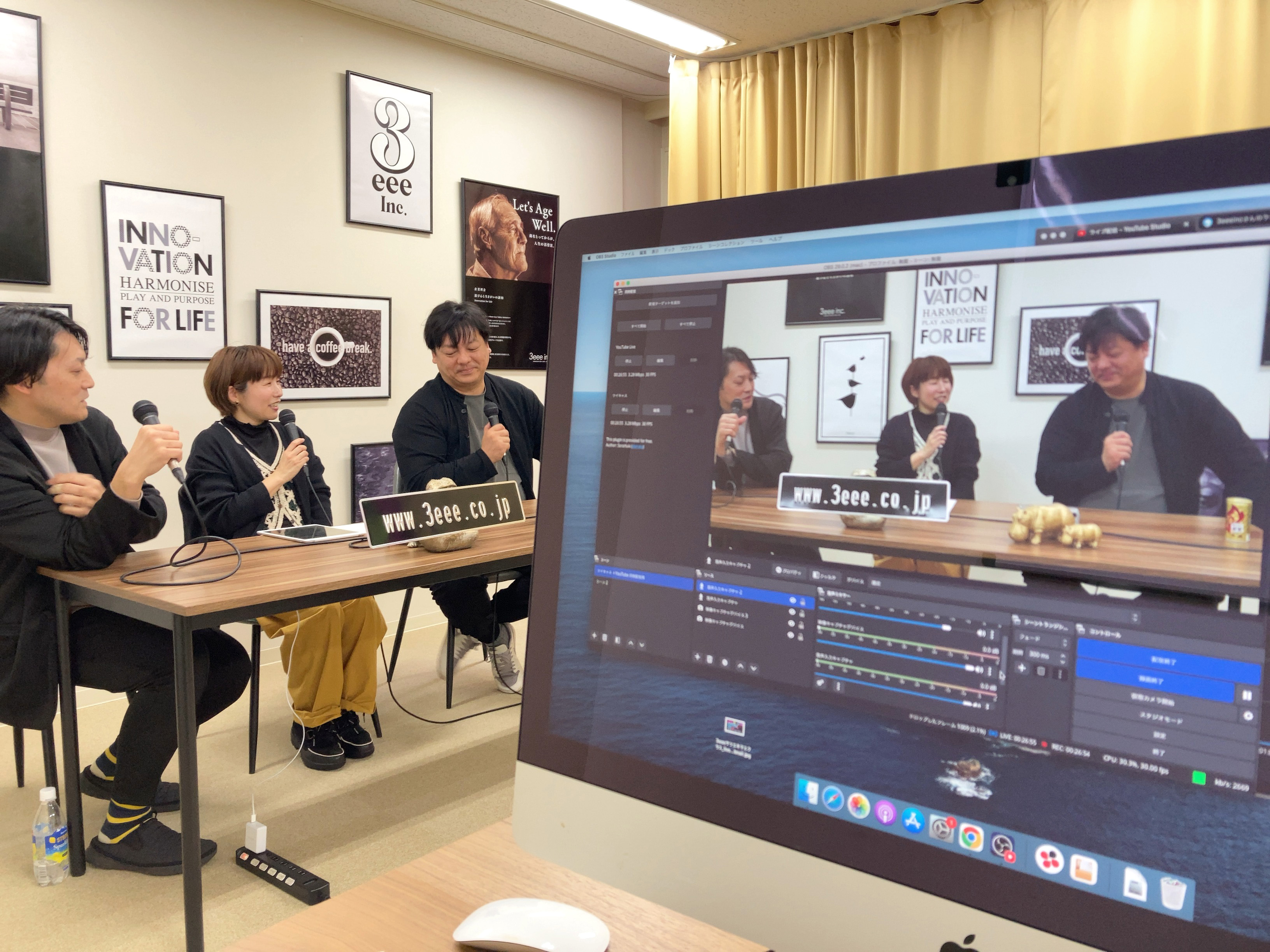 Podcastで会社の“空気感”を伝える。