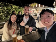 豪州出張では現地社員との交流を深めることができます！