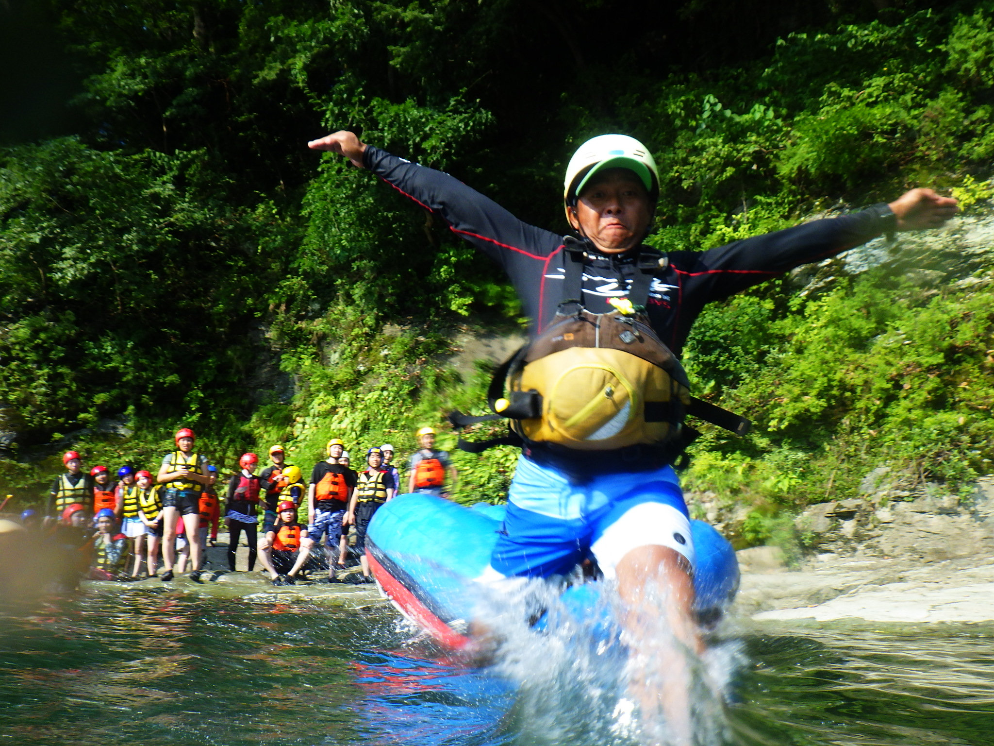 ラフティングガイドの、とある1日。in長瀞